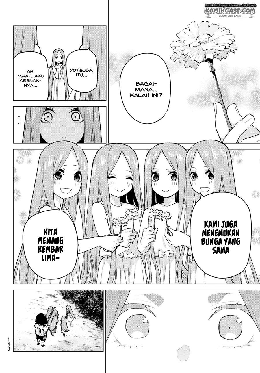 Go-toubun no Hanayome Chapter 87 Bahasa Indonesia