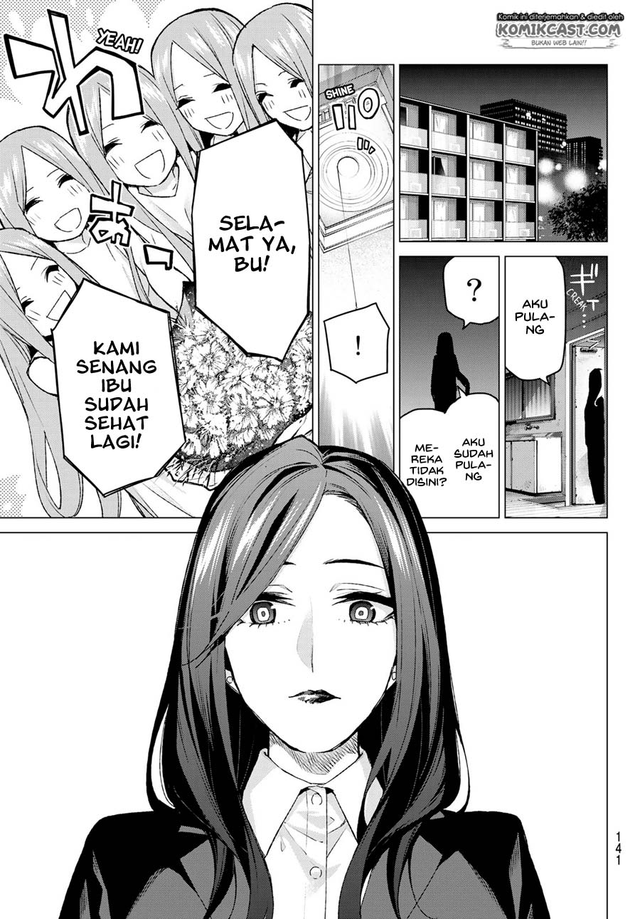 Go-toubun no Hanayome Chapter 87 Bahasa Indonesia