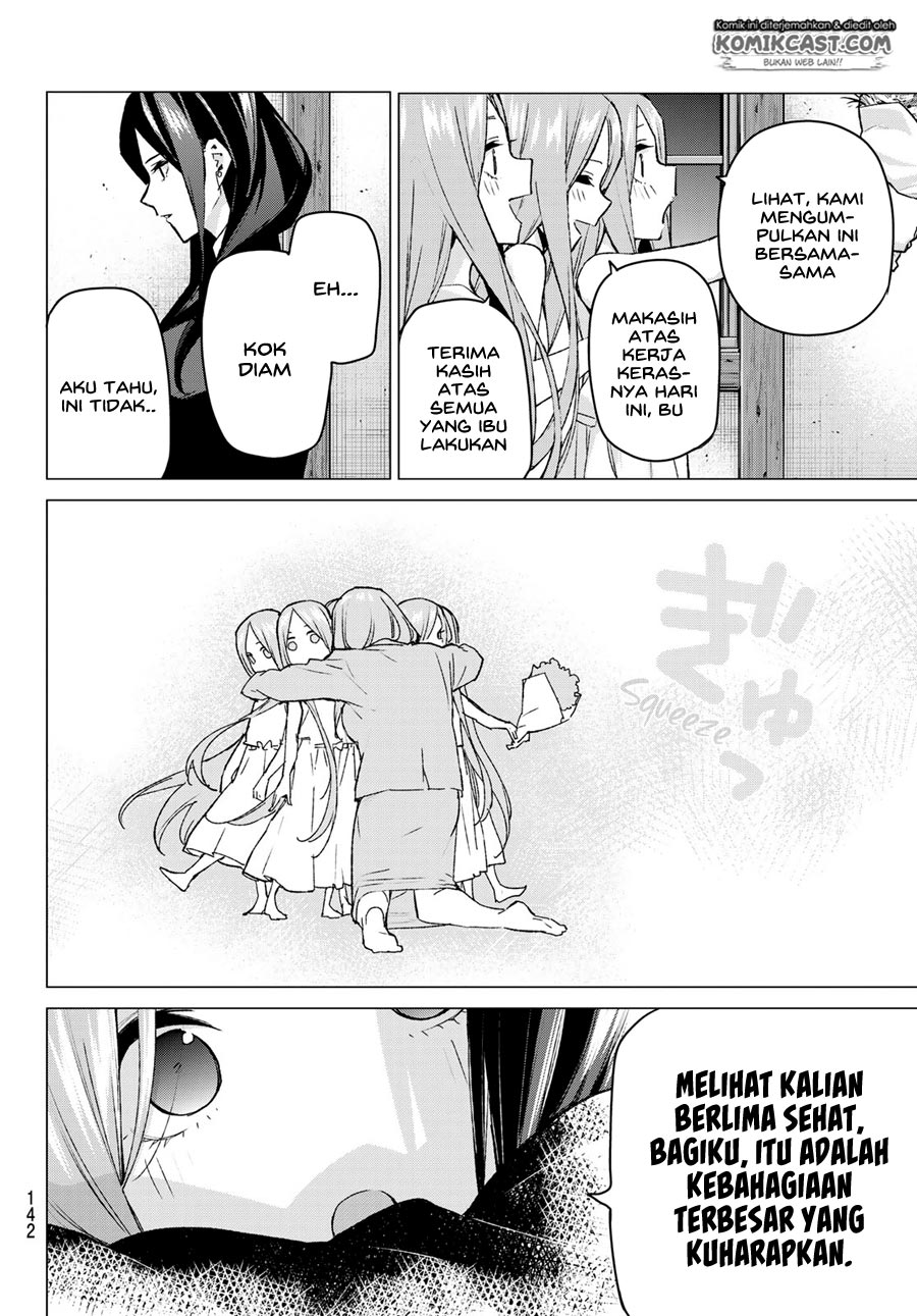 Go-toubun no Hanayome Chapter 87 Bahasa Indonesia