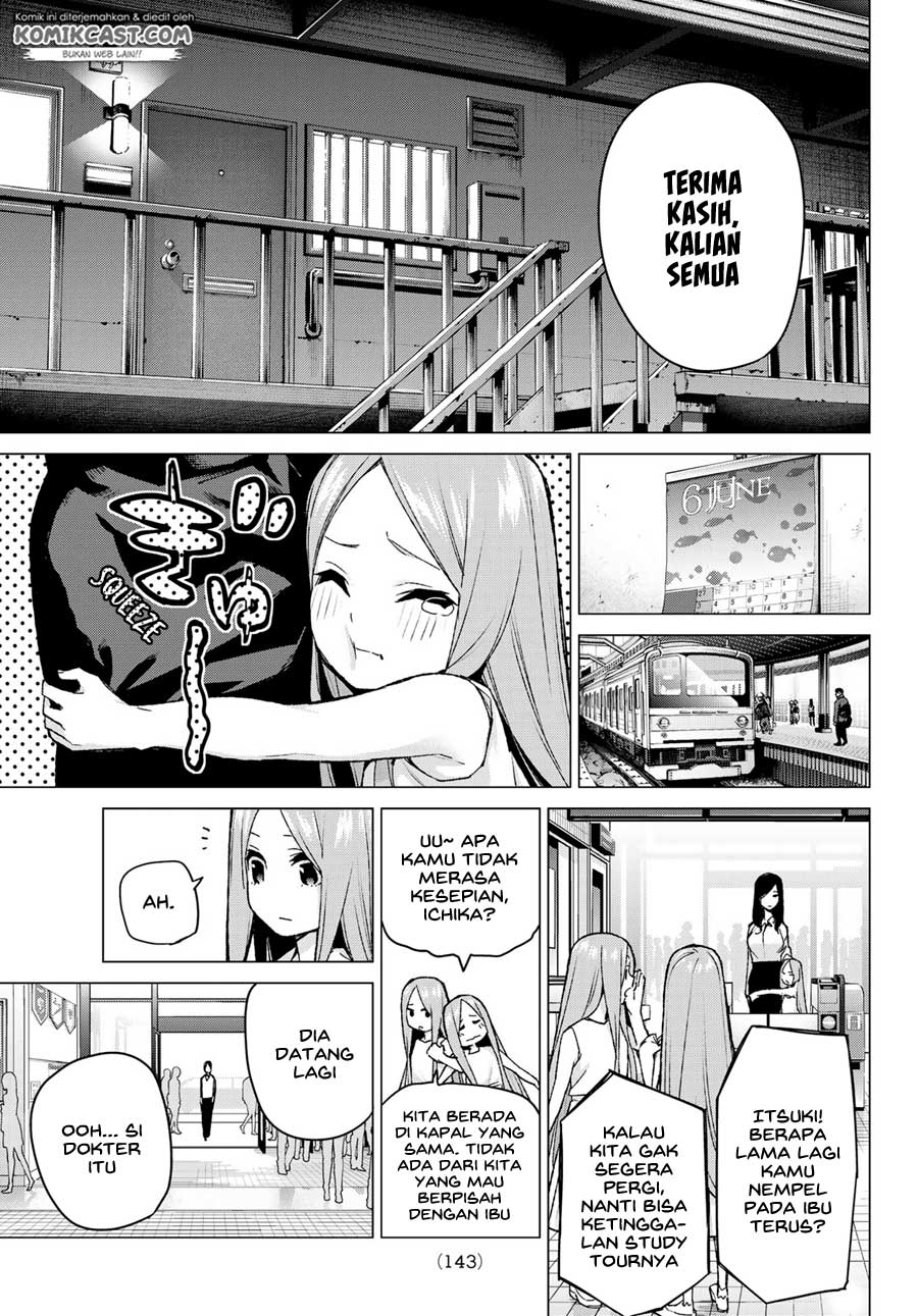 Go-toubun no Hanayome Chapter 87 Bahasa Indonesia