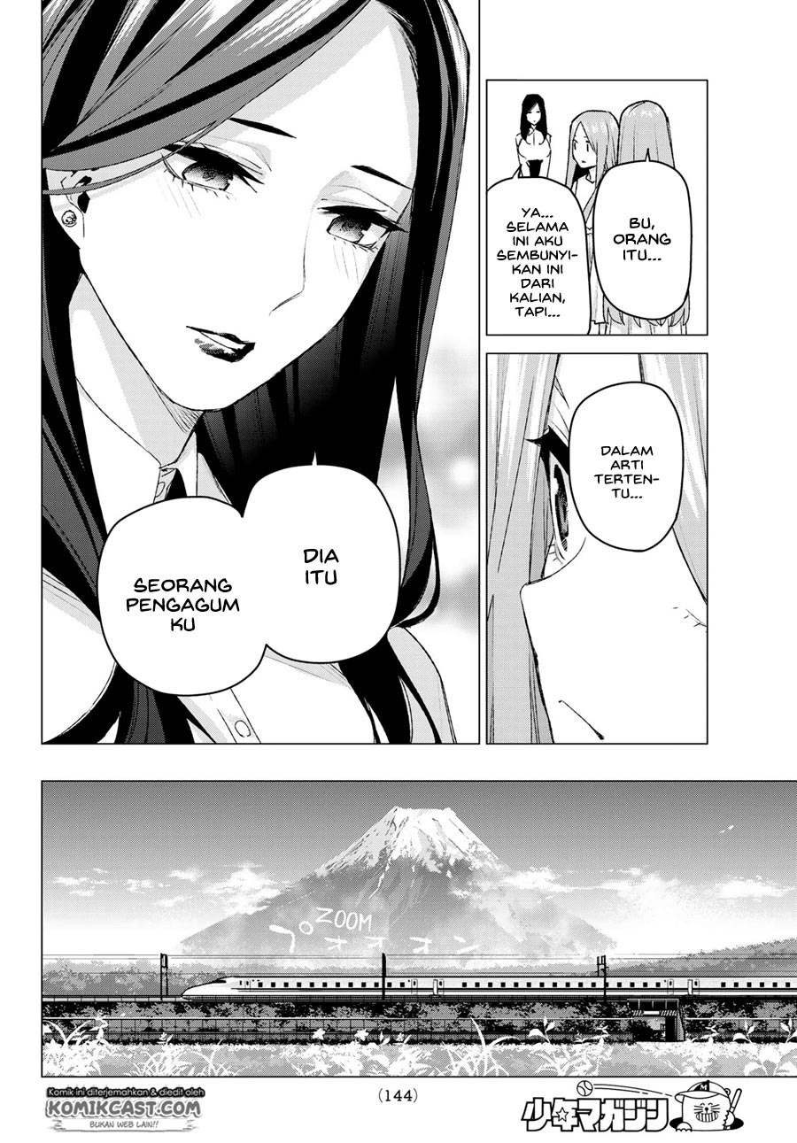 Go-toubun no Hanayome Chapter 87 Bahasa Indonesia