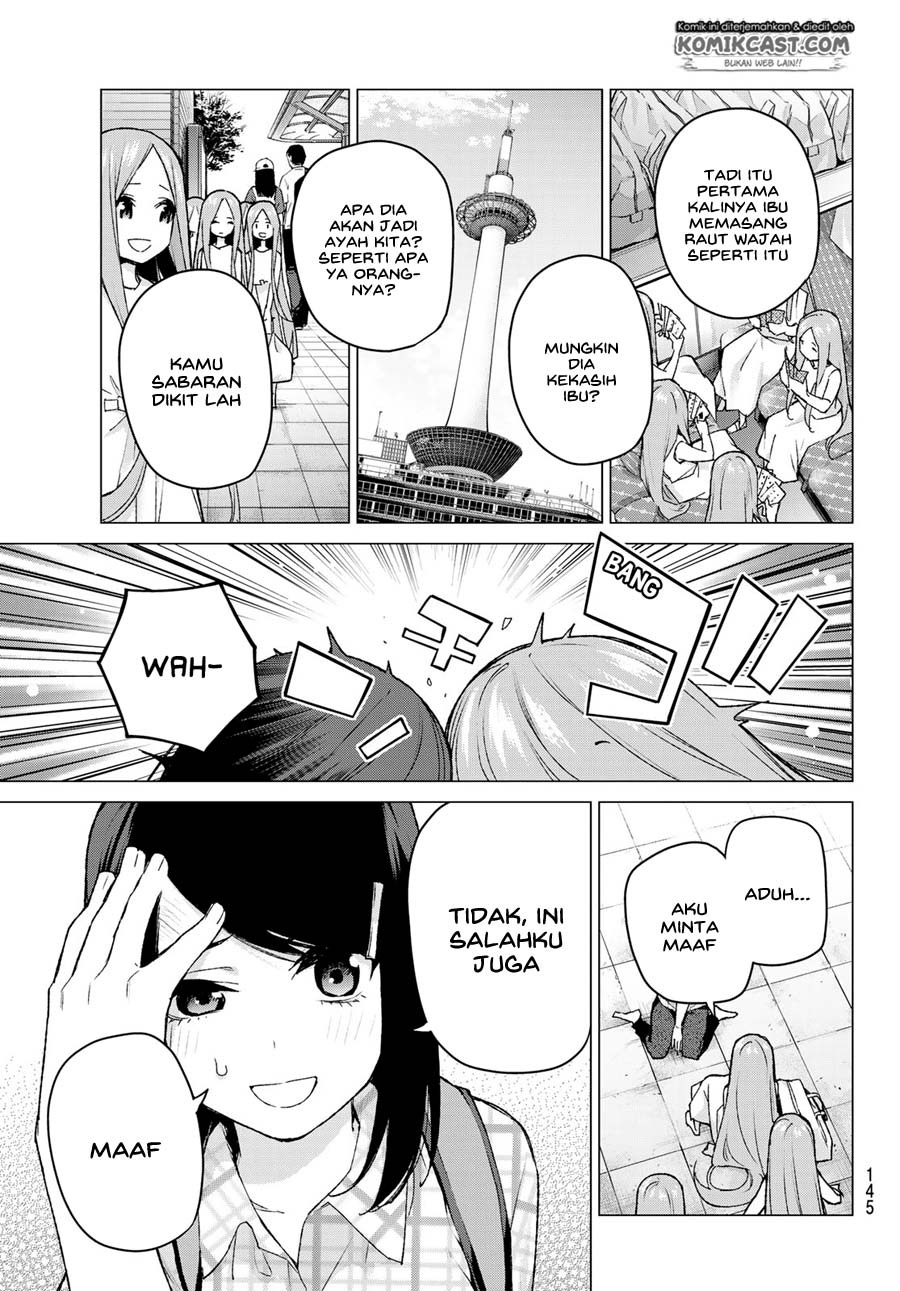 Go-toubun no Hanayome Chapter 87 Bahasa Indonesia