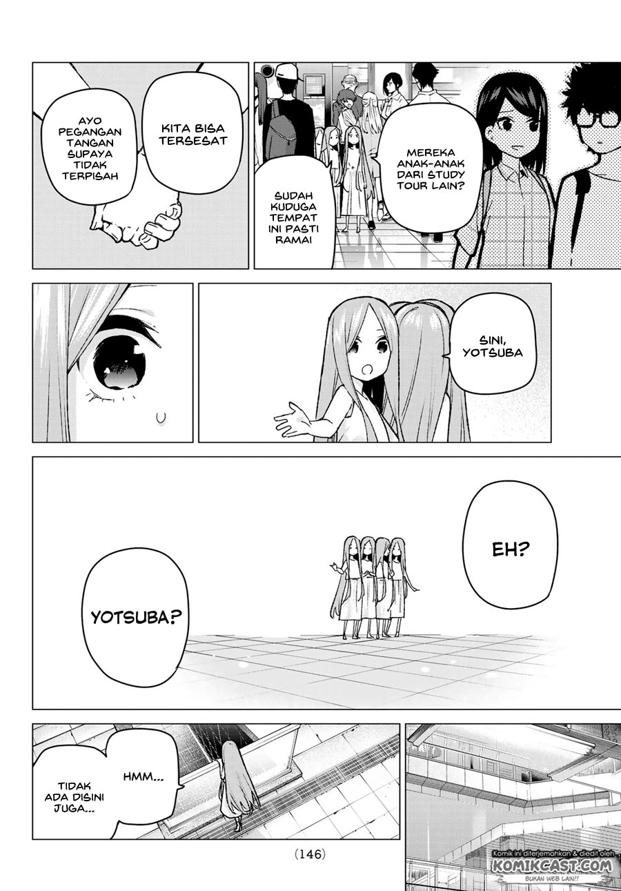 Go-toubun no Hanayome Chapter 87 Bahasa Indonesia
