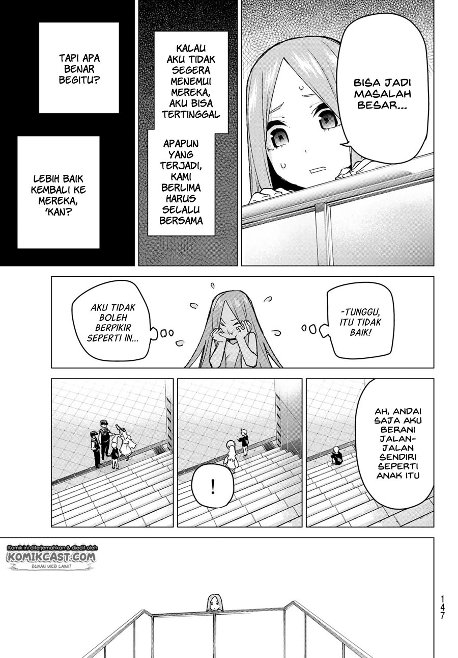 Go-toubun no Hanayome Chapter 87 Bahasa Indonesia