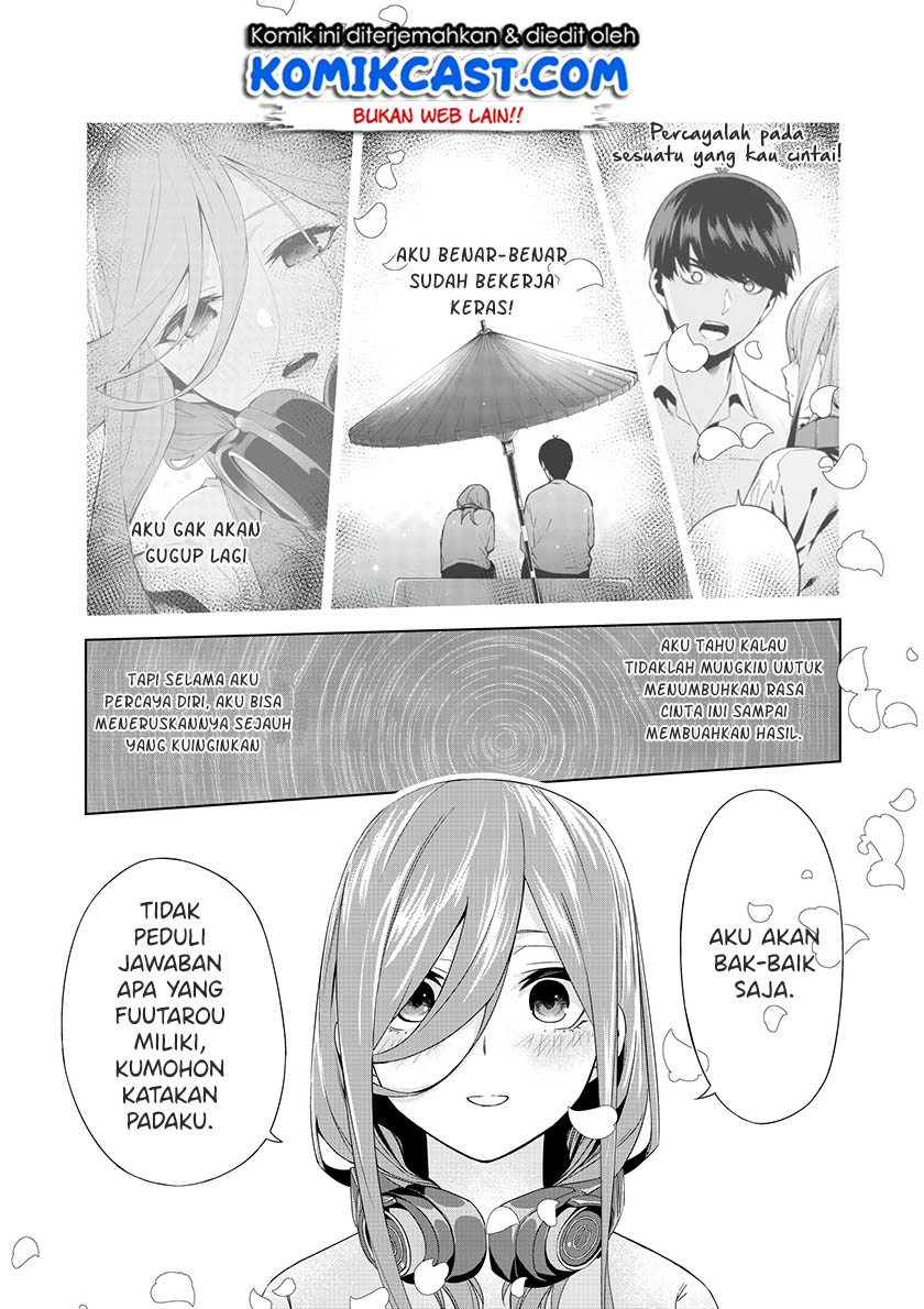 Go-toubun no Hanayome Chapter 123.1 Bahasa Indonesia