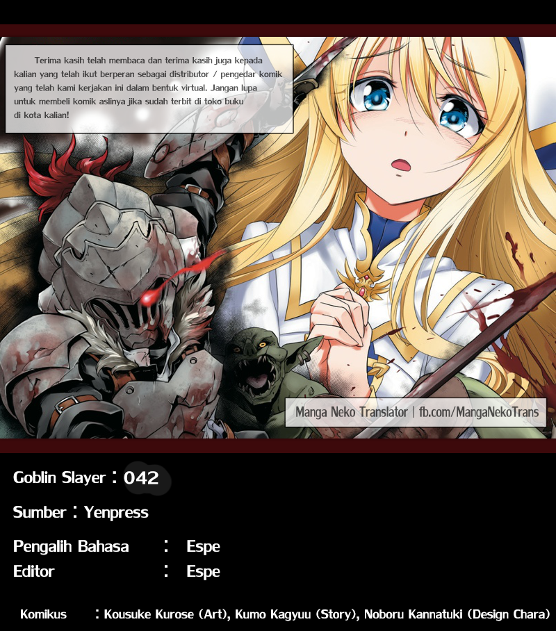 Goblin Slayer Chapter 42 Bahasa Indonesia