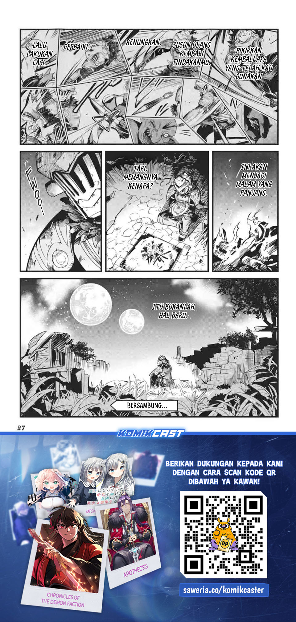 Goblin Slayer Gaiden: Year One Chapter 122 Bahasa Indonesia