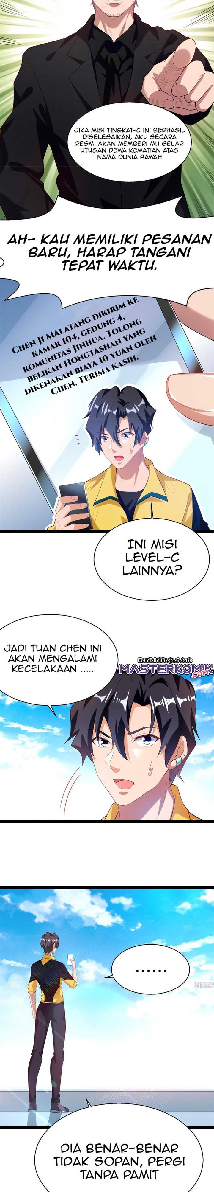 God-Level Takeout Man Chapter 53 Bahasa Indonesia