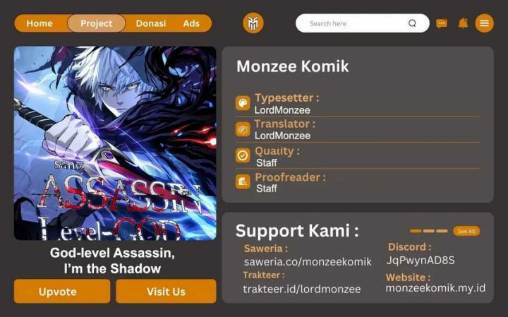 God-level Assassin, I’m the Shadow chapter 22