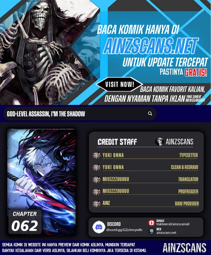 God-level Assassin, I’m the Shadow chapter 62