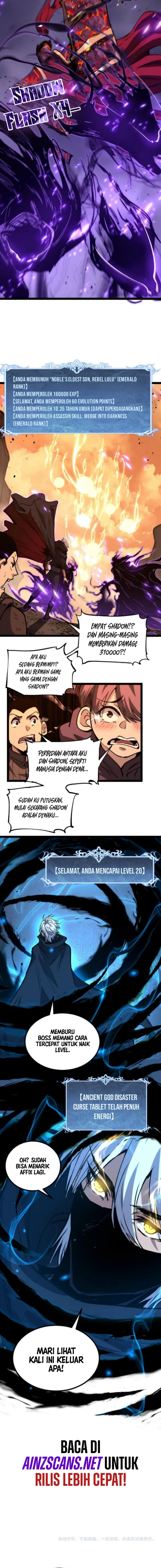 God-level Assassin, I’m the Shadow Chapter 75 Bahasa Indonesia