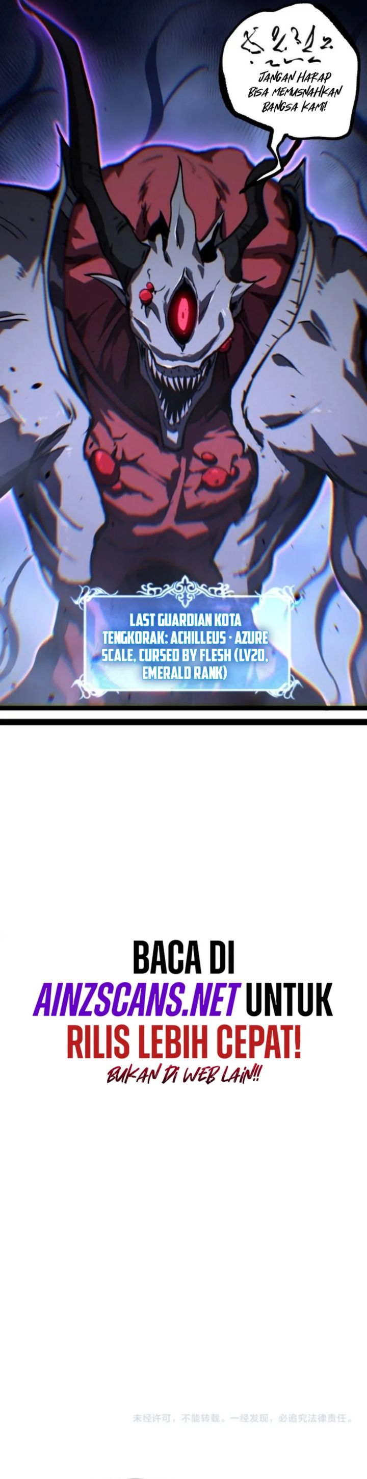 God-level Assassin, I’m the Shadow Chapter 78 Bahasa Indonesia