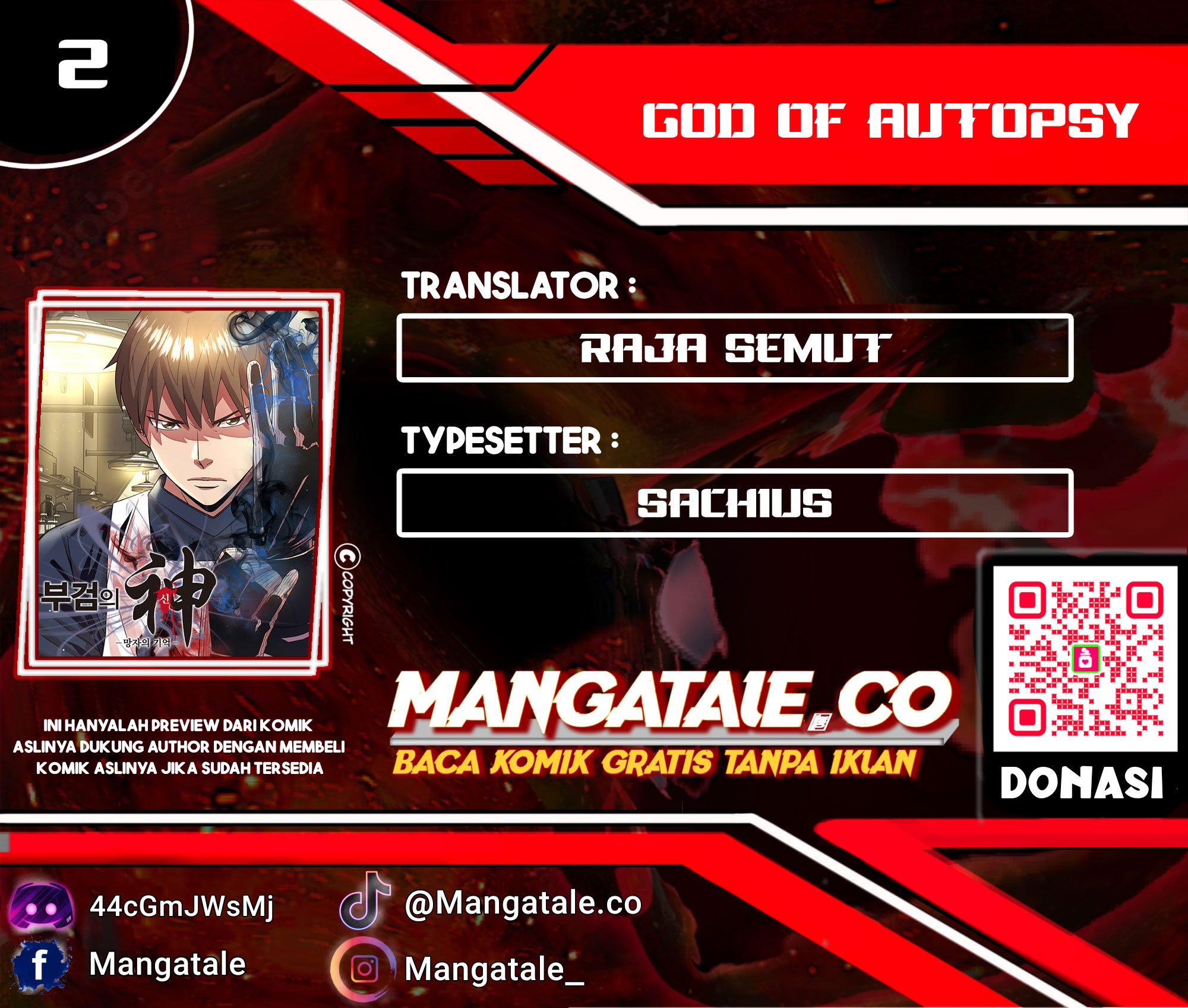 God of Autopsy Chapter 02 Bahasa Indonesia