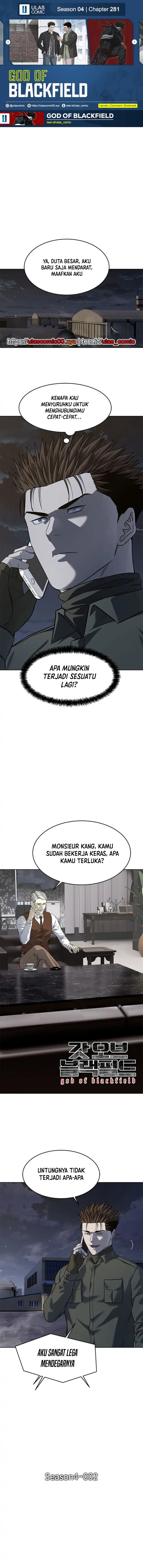 God of Blackfield Chapter 282 Bahasa Indonesia