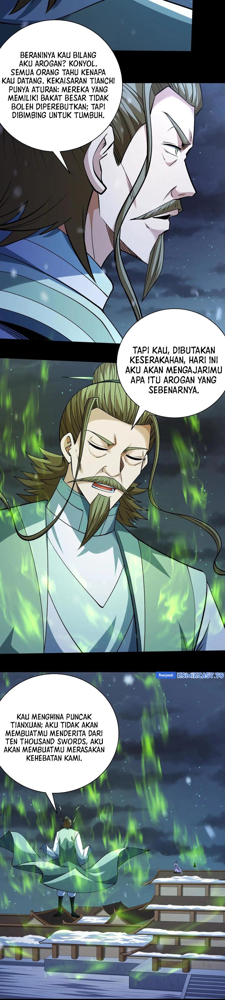 God of Martial Arts Chapter 1001 Bahasa Indonesia