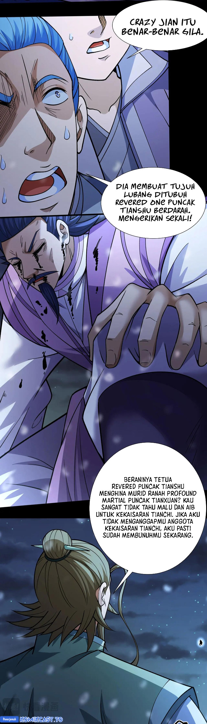 God of Martial Arts Chapter 1002 Bahasa Indonesia