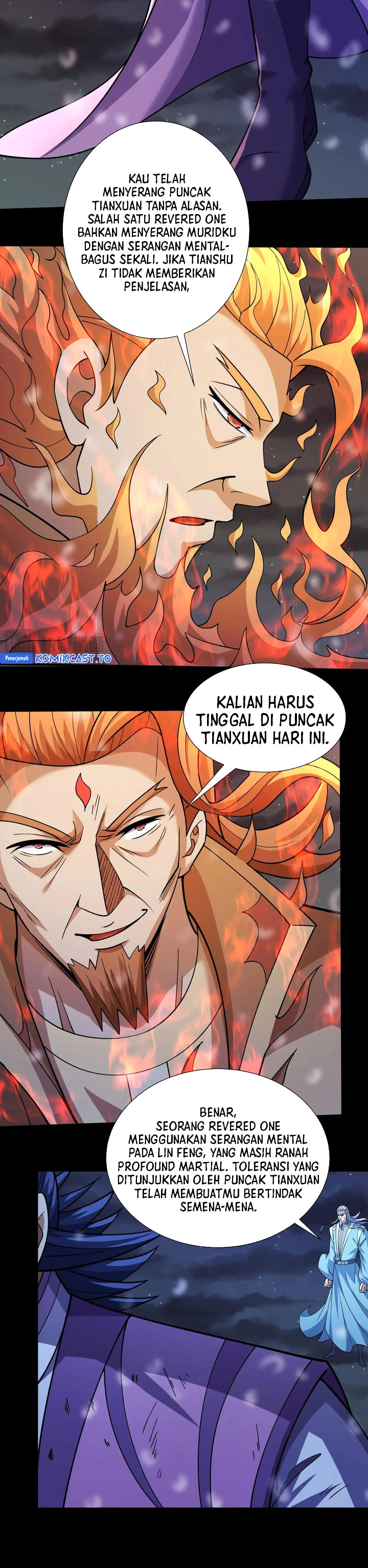 God of Martial Arts Chapter 1002 Bahasa Indonesia