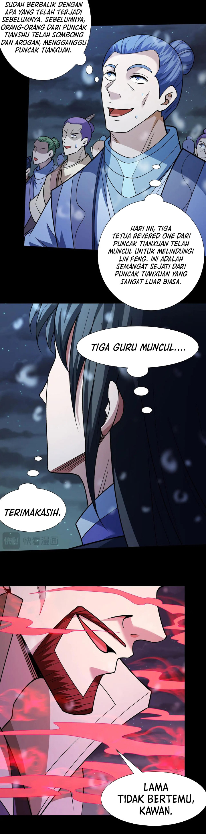 God of Martial Arts Chapter 1002 Bahasa Indonesia