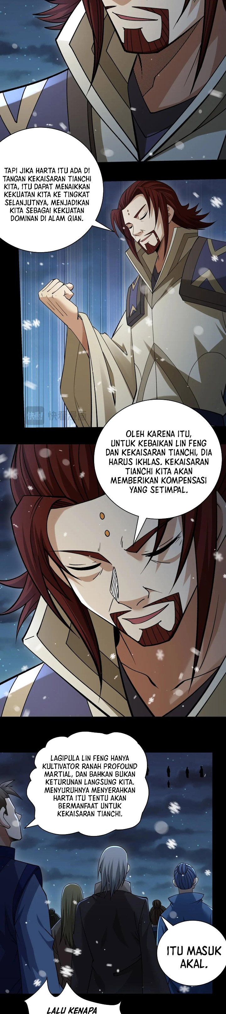 God of Martial Arts Chapter 1003 Bahasa Indonesia