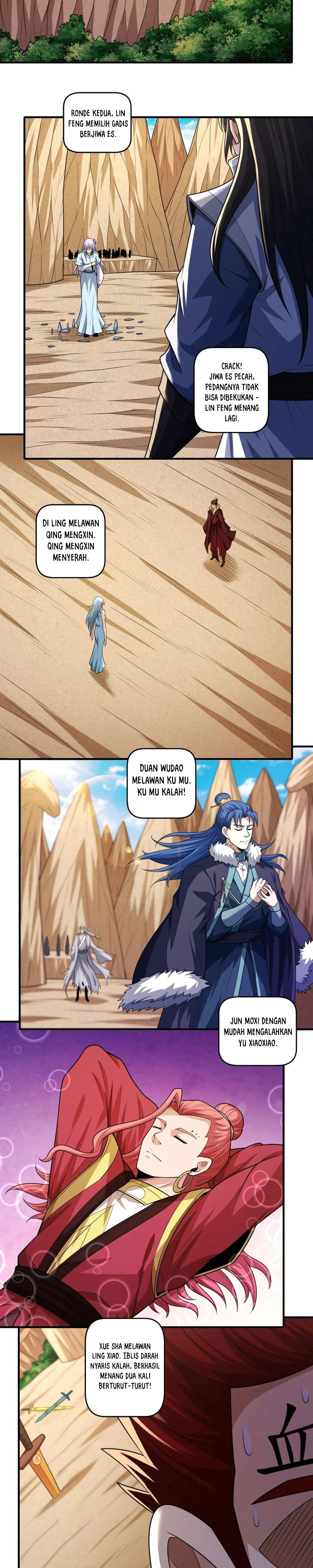 God of Martial Arts chapter 802