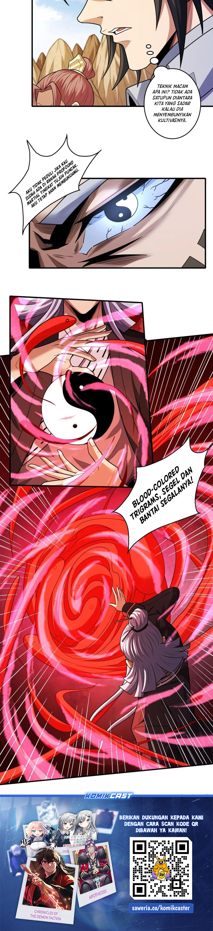 God of Martial Arts chapter 802