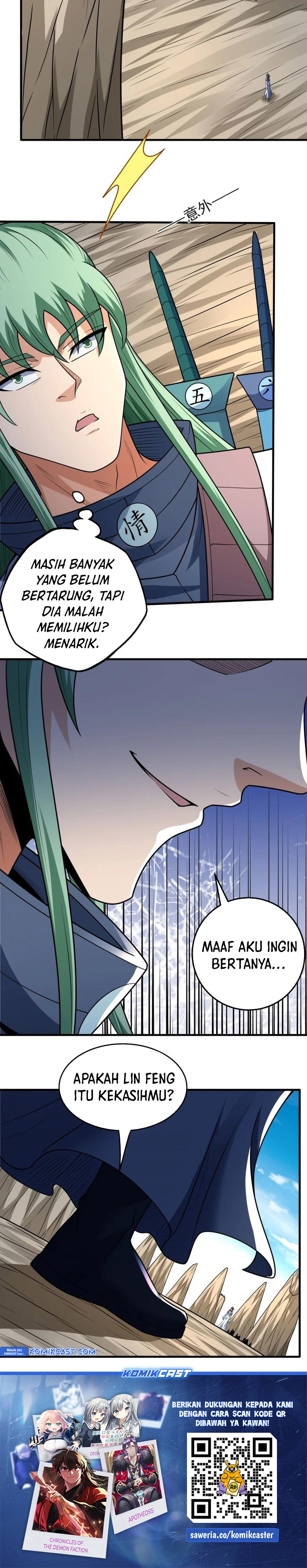 God of Martial Arts chapter 806