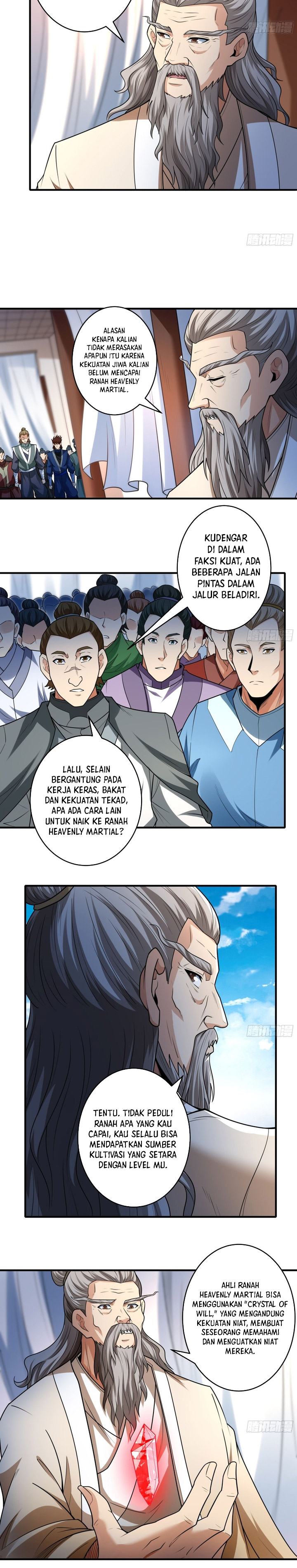 God of Martial Arts chapter 831