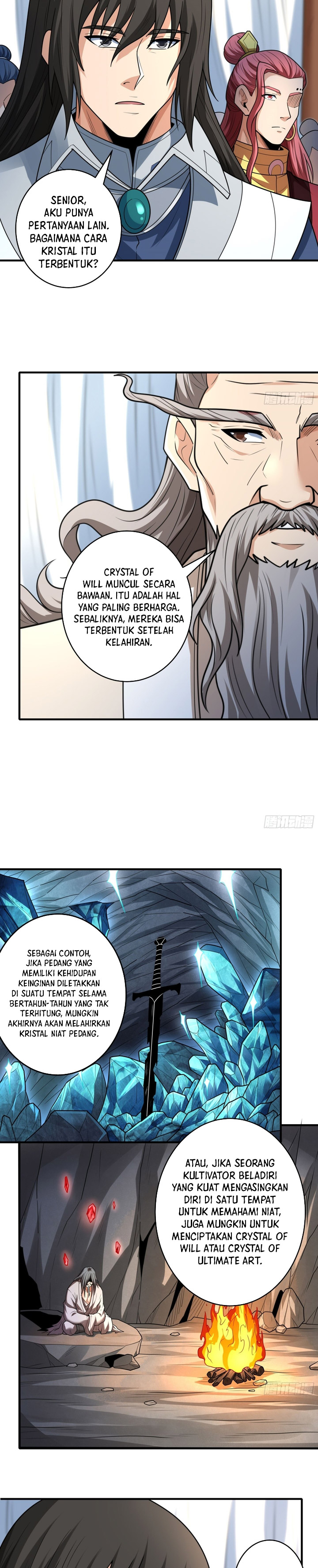 God of Martial Arts chapter 831