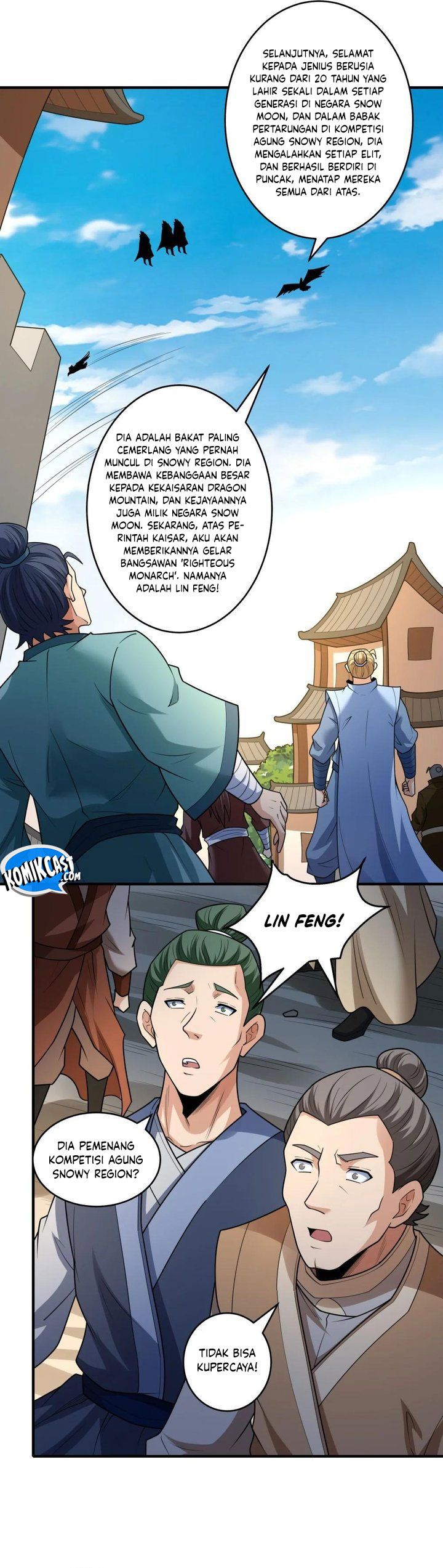 God of Martial Arts chapter 843