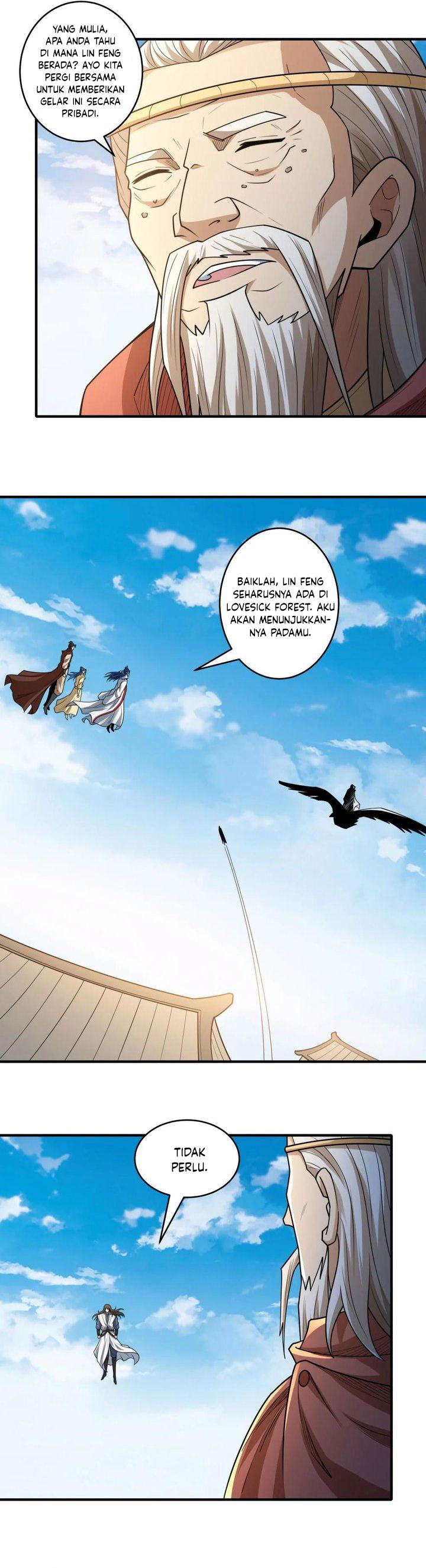 God of Martial Arts chapter 843