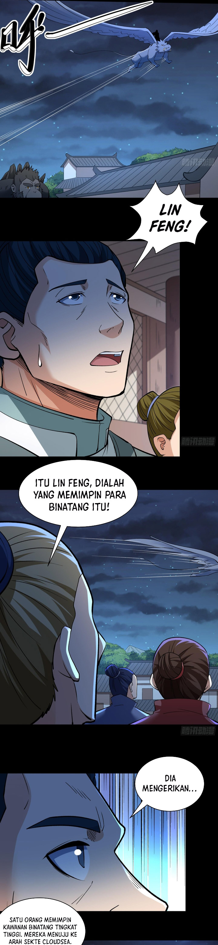 God of Martial Arts Chapter 850 Bahasa Indonesia