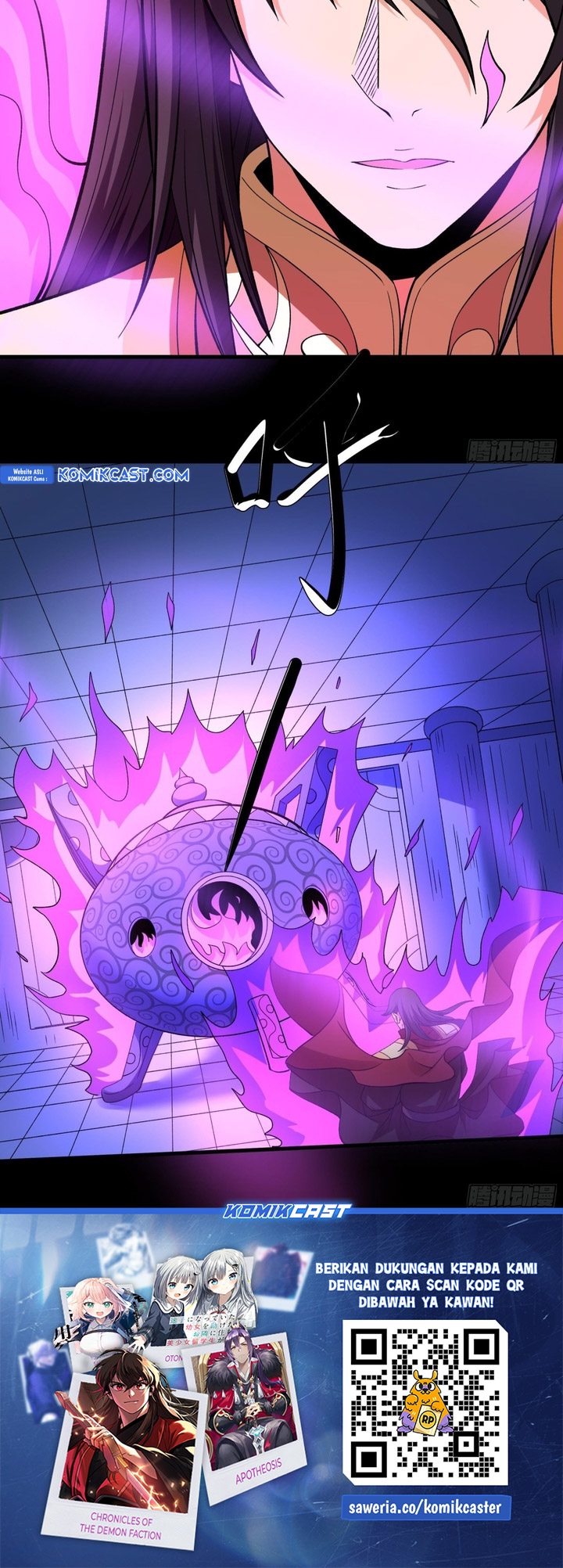 God of Martial Arts Chapter 850 Bahasa Indonesia