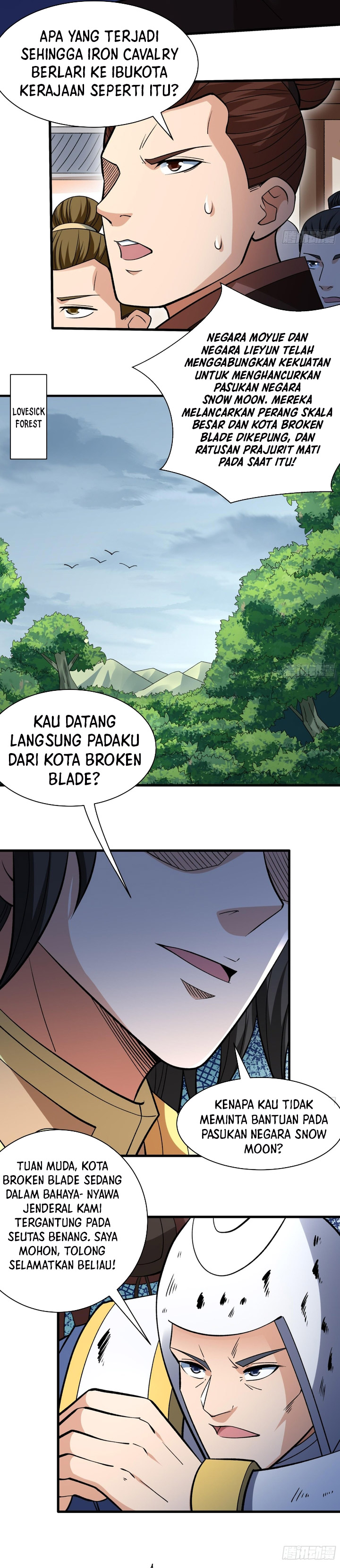 God of Martial Arts chapter 852