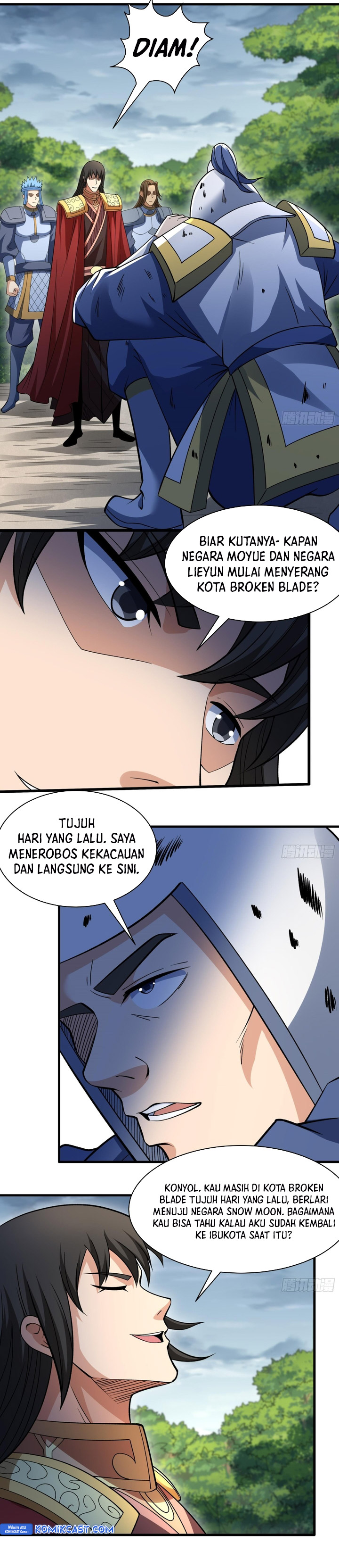 God of Martial Arts chapter 852
