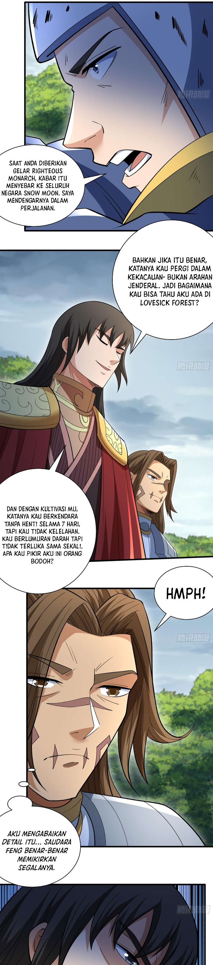 God of Martial Arts chapter 852