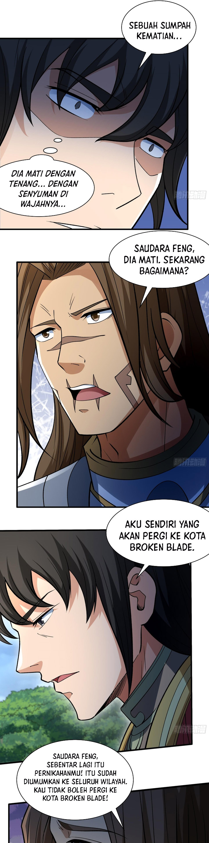 God of Martial Arts chapter 852