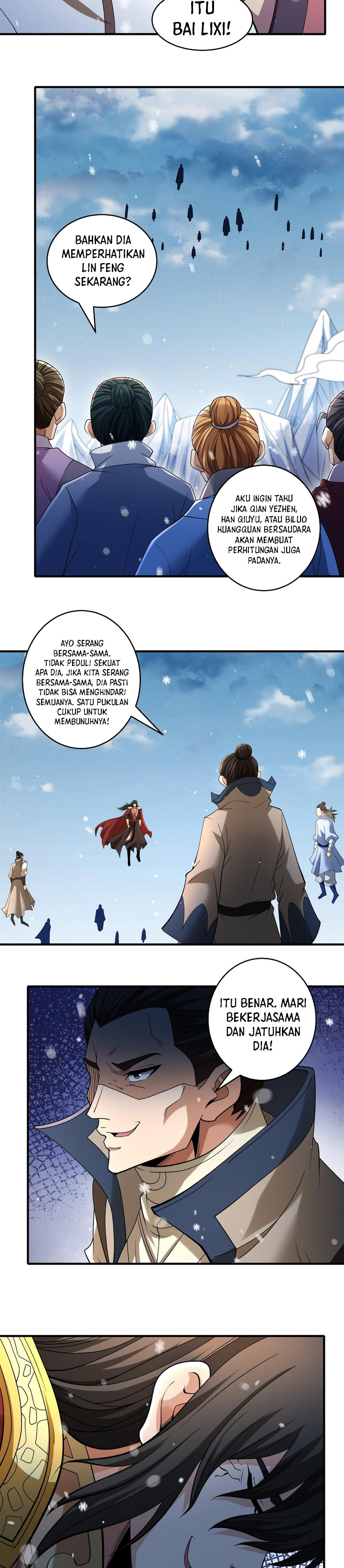 God of Martial Arts Chapter 895 Bahasa Indonesia