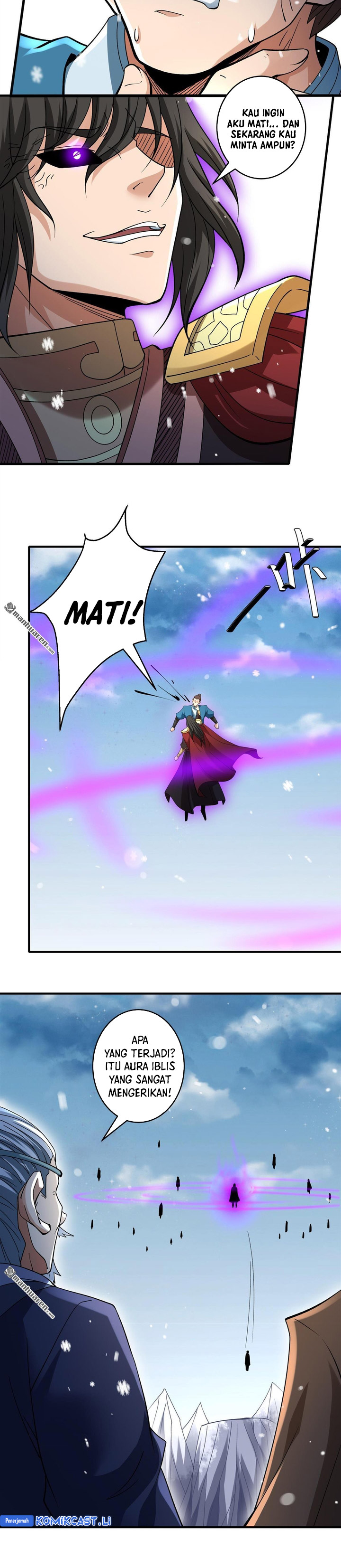 God of Martial Arts Chapter 895 Bahasa Indonesia