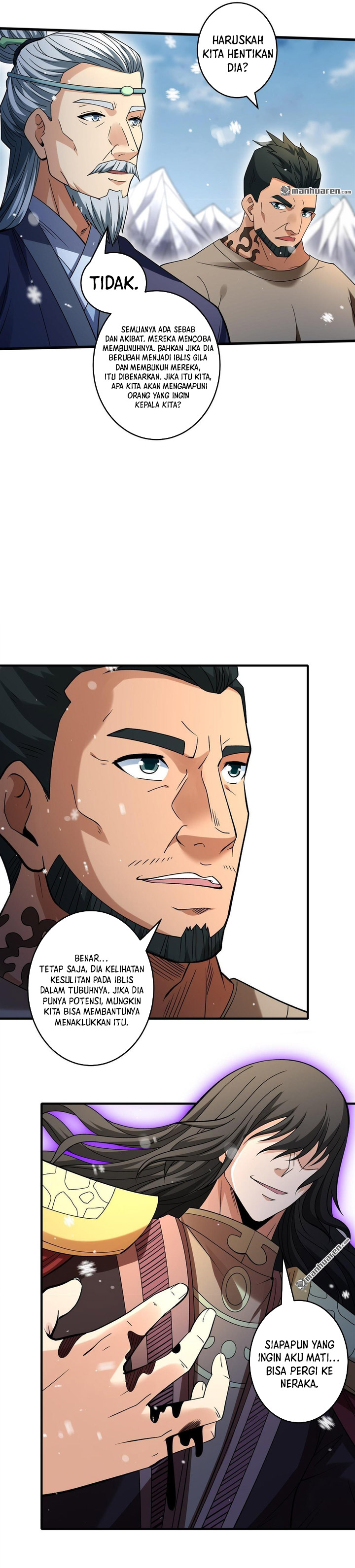 God of Martial Arts Chapter 895 Bahasa Indonesia