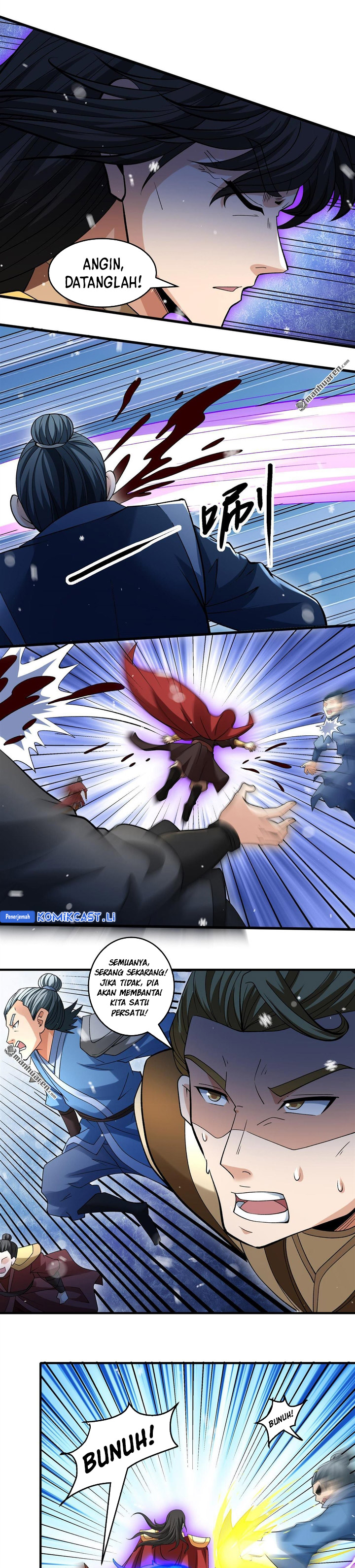 God of Martial Arts Chapter 895 Bahasa Indonesia