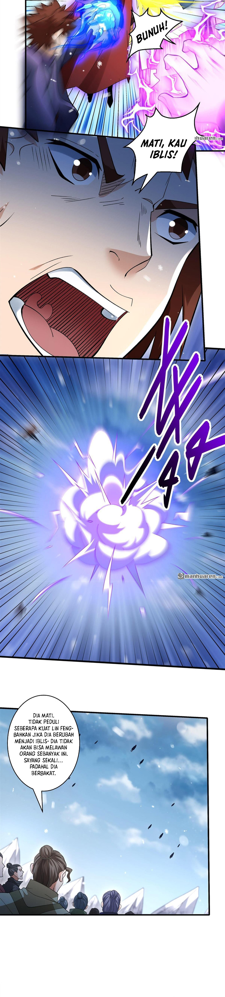 God of Martial Arts Chapter 895 Bahasa Indonesia
