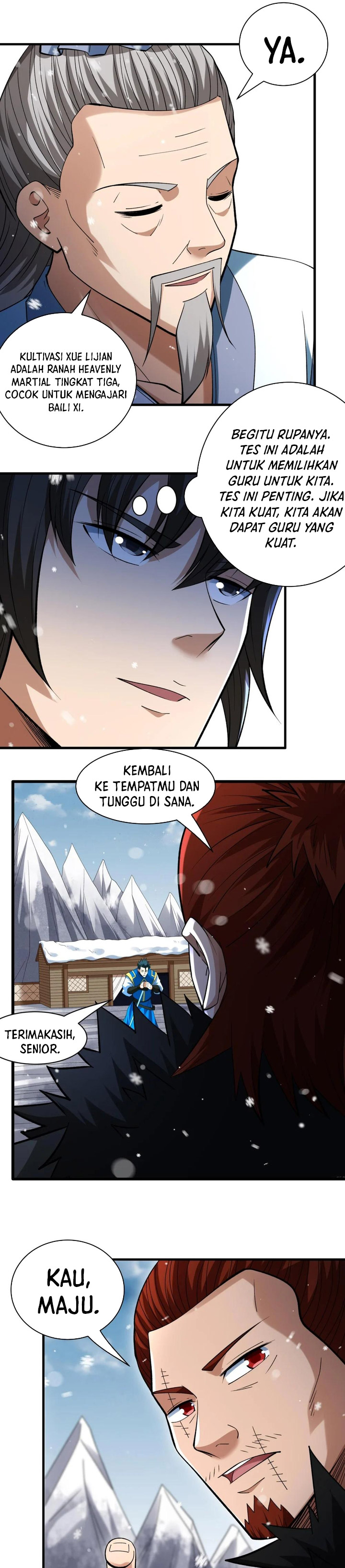 God of Martial Arts Chapter 899 Bahasa Indonesia
