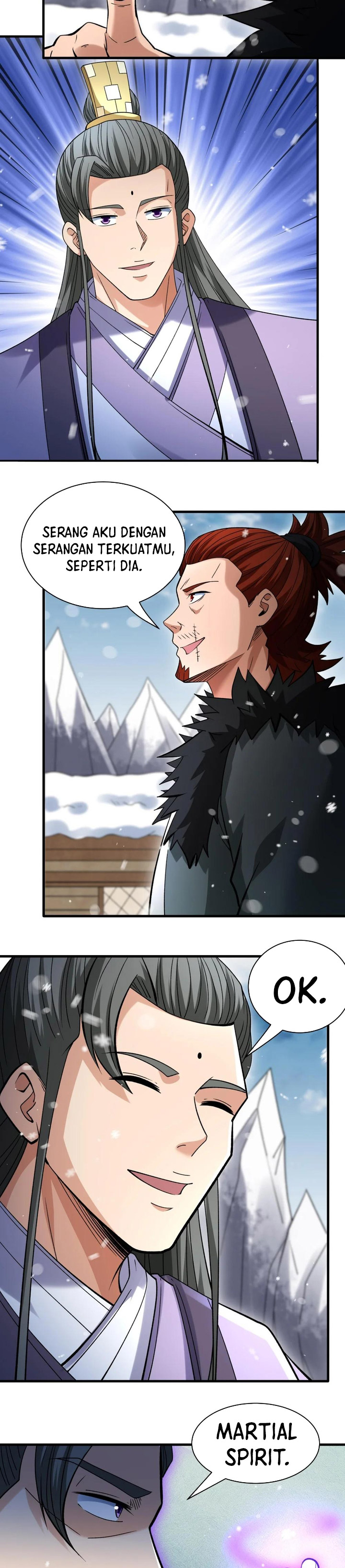 God of Martial Arts Chapter 899 Bahasa Indonesia