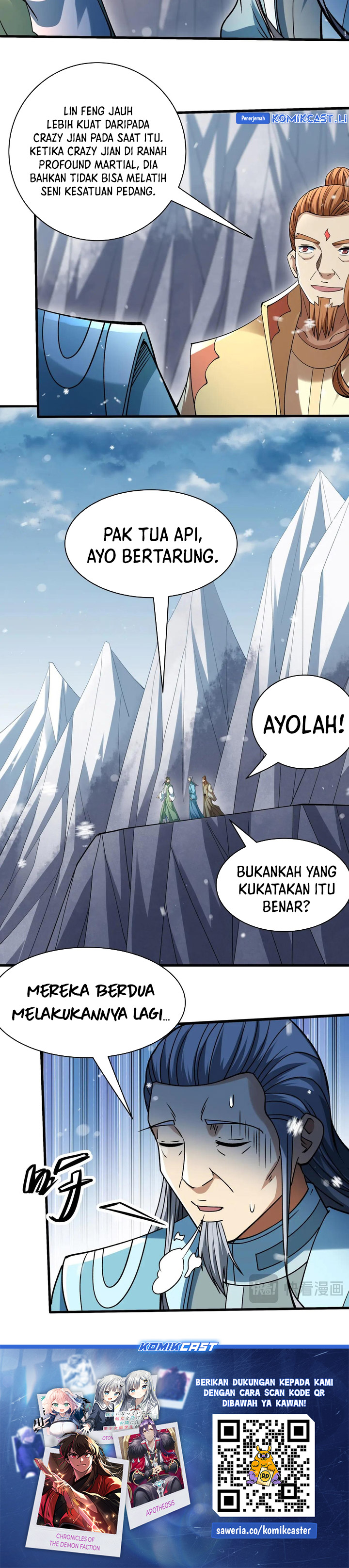 God of Martial Arts chapter 913