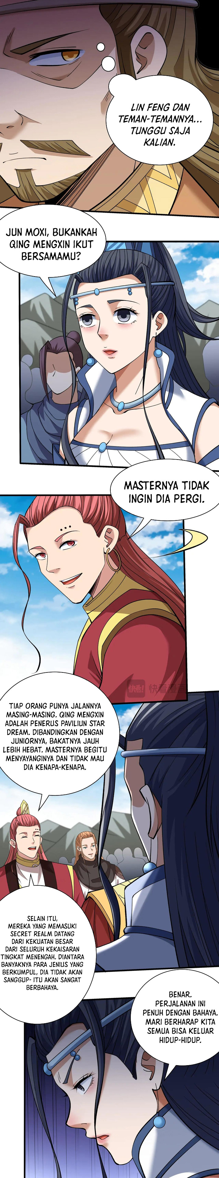 God of Martial Arts Chapter 923 Bahasa Indonesia