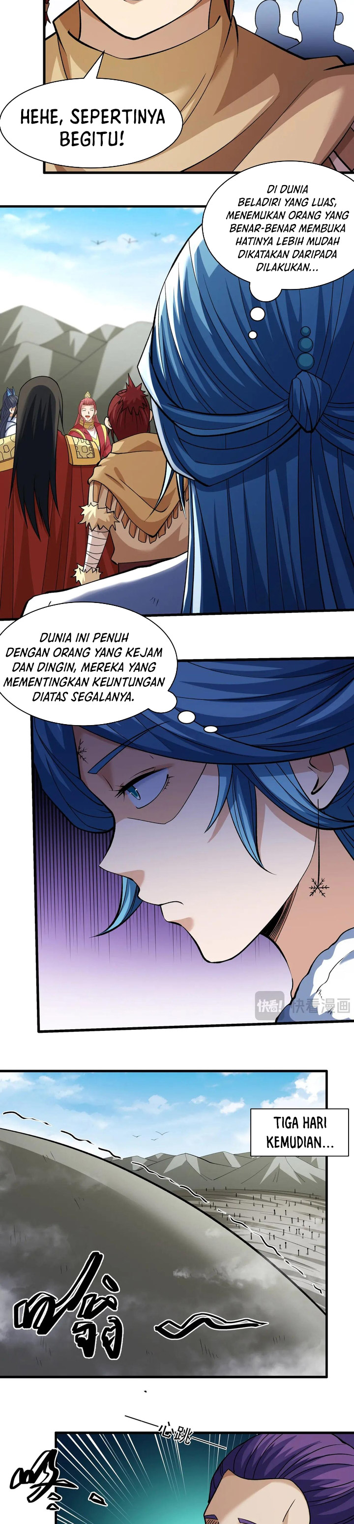 God of Martial Arts Chapter 923 Bahasa Indonesia