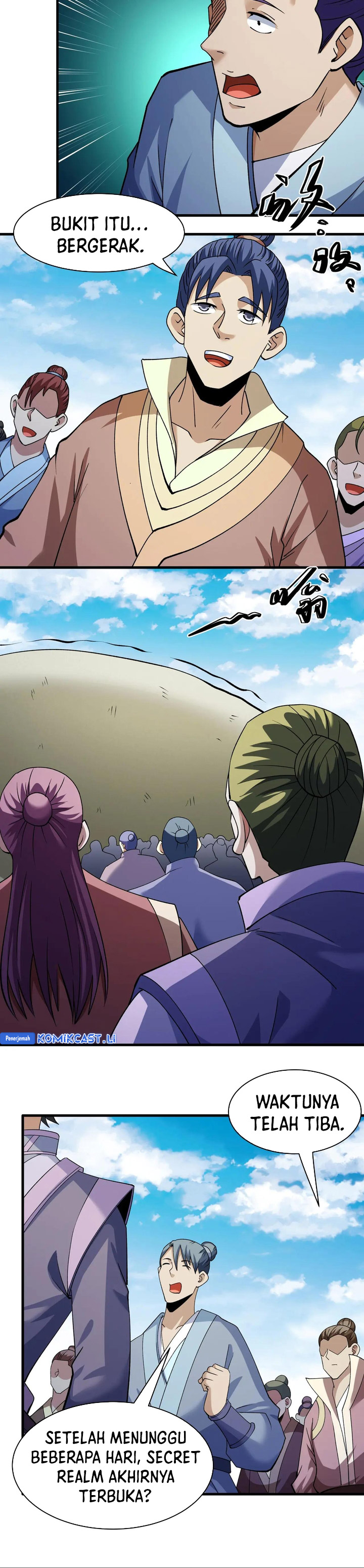 God of Martial Arts Chapter 923 Bahasa Indonesia