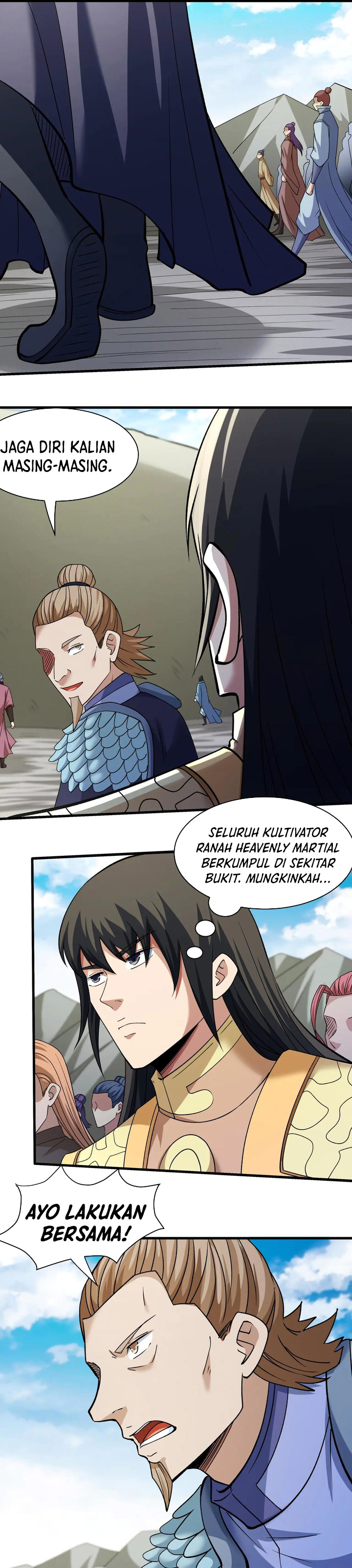 God of Martial Arts Chapter 923 Bahasa Indonesia