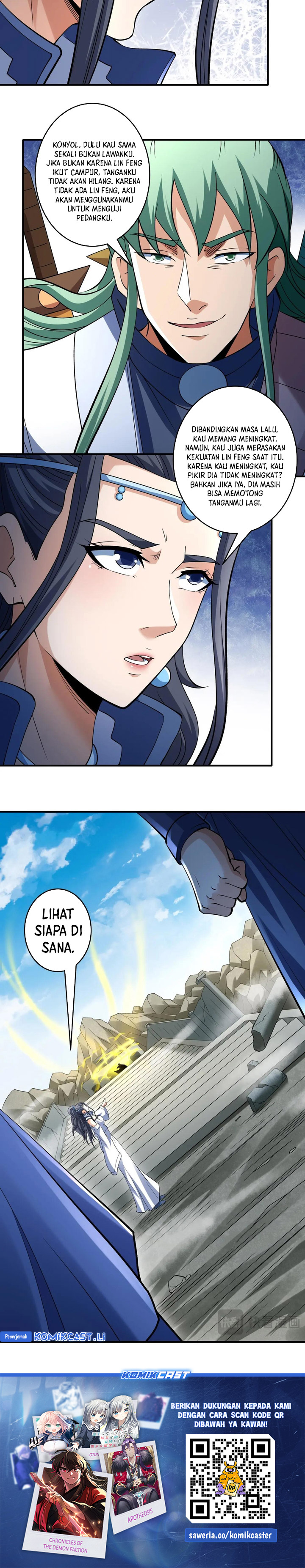 God of Martial Arts Chapter 932 Bahasa Indonesia