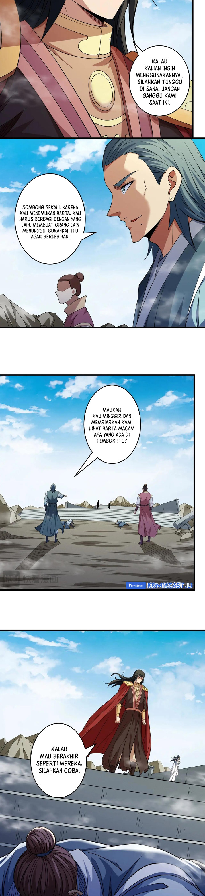 God of Martial Arts Chapter 935 Bahasa Indonesia